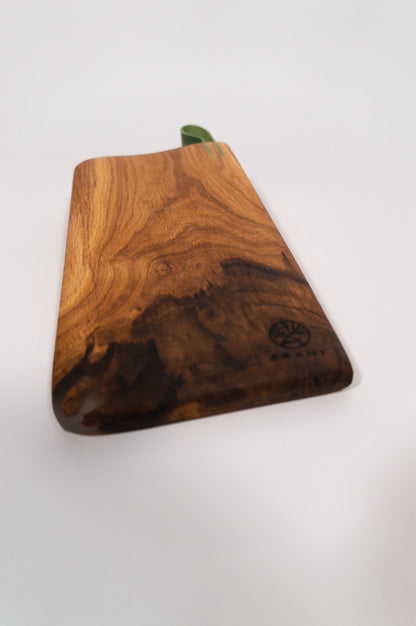 Dog din Stejar cu Codita de piele 13x3.cm
